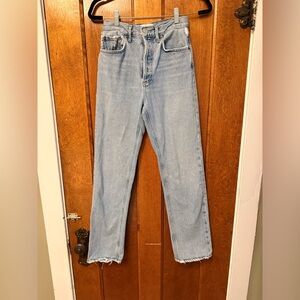 AGOLDE classic Lana light wash